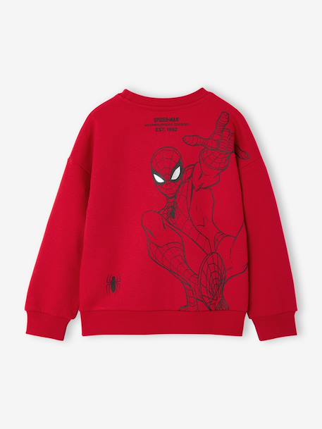 Sweatshirt for boys by Spider-Man red 