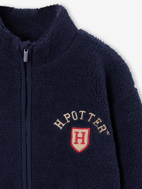 Zip-up Harry Potter jacket for boys navy blue 