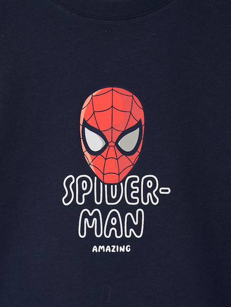 Long-sleeved T-shirt Spider-Man for boys navy blue 