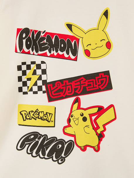 Long-sleeved T-shirt Pokémon for boys ecru 