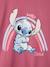 Long-sleeved T-shirt LILO AND STITCH for girls old rose 