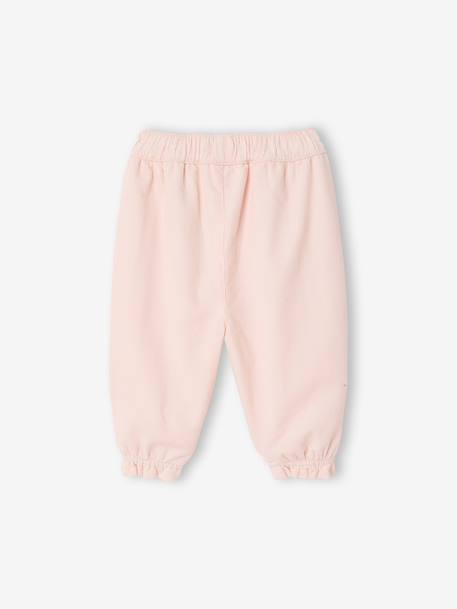 Newborn trousers pale pink 
