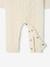 Cable knit baby playsuit ecru 