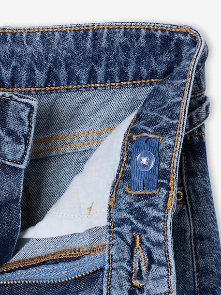 Wide-leg jeans for girls medium blue 