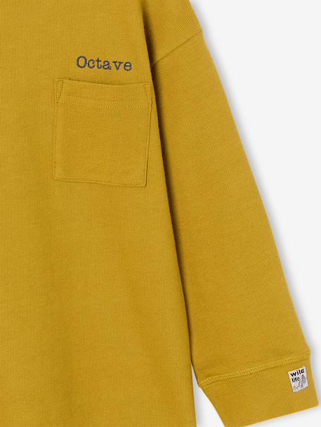Long-sleeved T-shirt for boys olive 