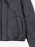 Lightweight puffer jacket with hood for girls black 