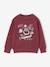Sweatshirt with front print for boys marl red+marl white+night blue 