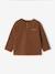 Pack of 2 long-sleeved T-shirts for baby cocoa+emerald green 