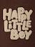 Sweatshirt with long sleeves for baby brown 