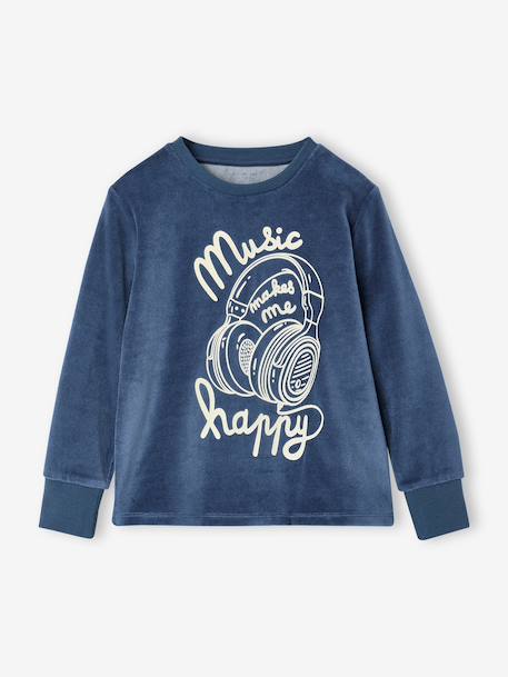 Long pyjamas for boys blue 