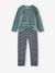 Pack of 2 pyjamas for boys navy blue 