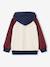 Hooded sweatshirt for boys bordeaux red 