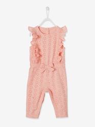 Baby-Broderie Anglaise Jumpsuit for Baby Girls