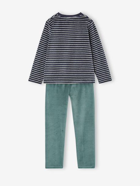 Pack of 2 pyjamas for boys navy blue 