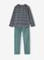 Pack of 2 pyjamas for boys navy blue 