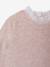 Pack of 2 baby sleepsuits with popper back opening for baby marl beige 