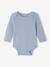 Pack of 5 long-sleeved bodysuits for baby boys ecru 