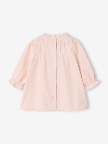 Dress for newborn pale pink 