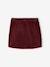 Short skirt for girls plum 
