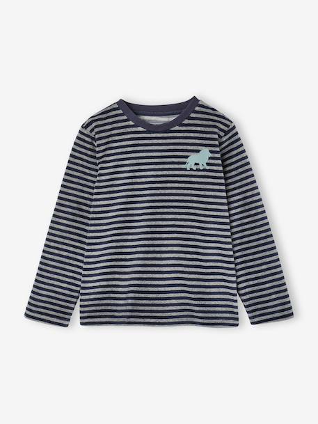 Pack of 2 pyjamas for boys navy blue 