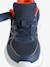 Textile trainers with touch-fastening strap for boys navy blue 