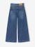 Wide-leg jeans for girls medium blue 