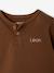 Pack of 2 long-sleeved T-shirts for baby cocoa+emerald green 
