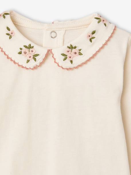 3-piece dress, T-shirt and tights set for baby girls blush 