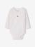 Pack of 5 long-sleeved bodysuits for newborn girls ecru 