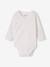 Pack of 5 long-sleeved bodysuits for newborn girls ecru 