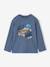 Long-sleeved T-shirt for boys medium blue 