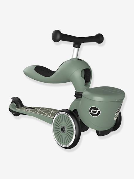 Highwaykick 1 convertible scooter beige+green 