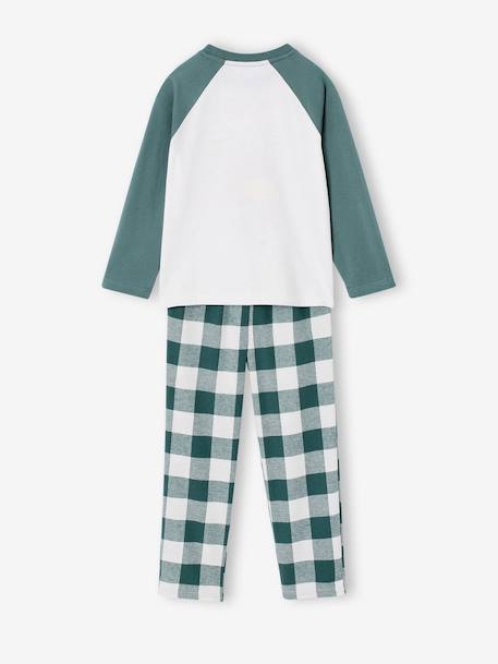 2-piece pyjamas for boys green 