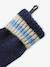 3-piece hat, snood and mittens set for boys marl white 