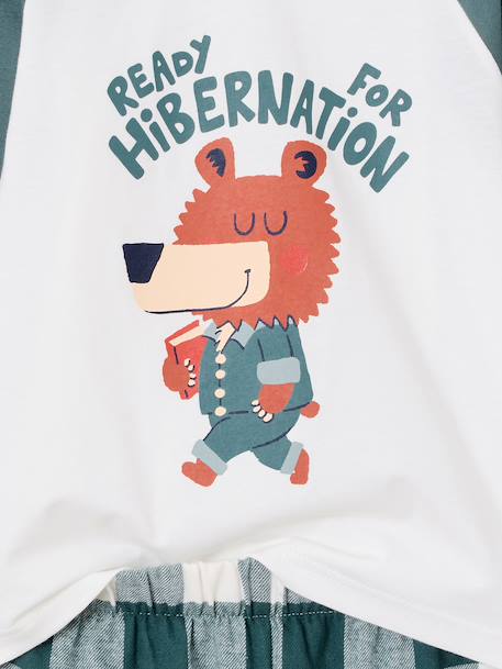 2-piece pyjamas for boys green 