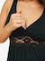 Maternity nightdress by CARRIWELL black 