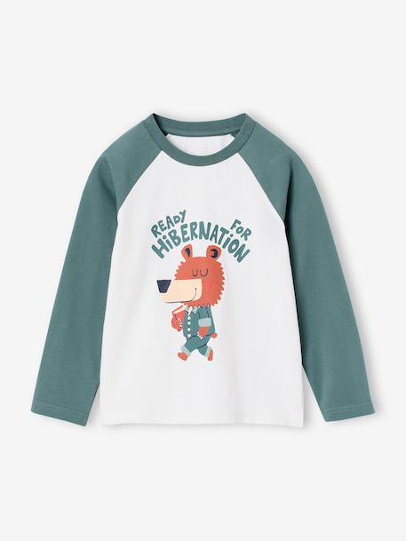 2-piece pyjamas for boys green 