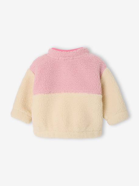 Long-sleeved sweatshirt for baby rose 