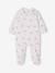 Pack of 2 baby sleepsuits with popper back opening for baby marl beige 