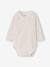 Pack of 5 long-sleeved bodysuits for newborn girls ecru 
