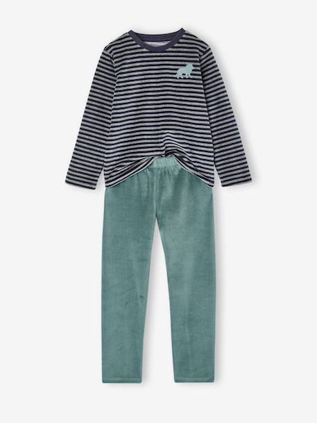 Pack of 2 pyjamas for boys navy blue 