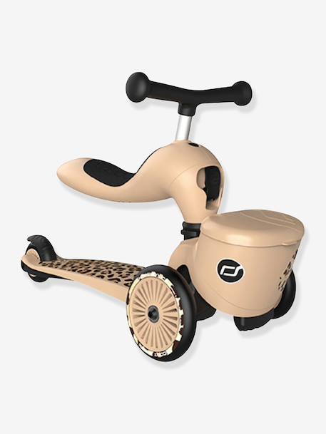 Highwaykick 1 convertible scooter beige+green 