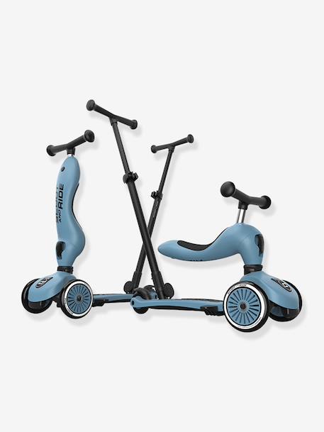 Push and go evolving scooter beige+blue 