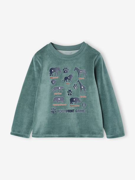 Pack of 2 pyjamas for boys navy blue 