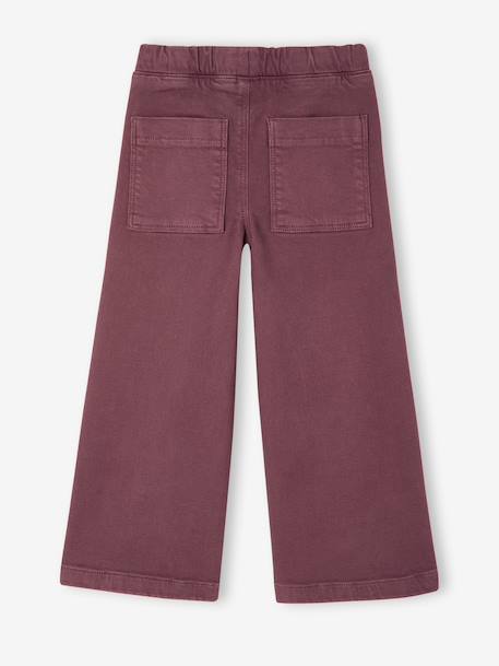 Girls' Basics Large Leggings mauve+navy blue+purple clover 