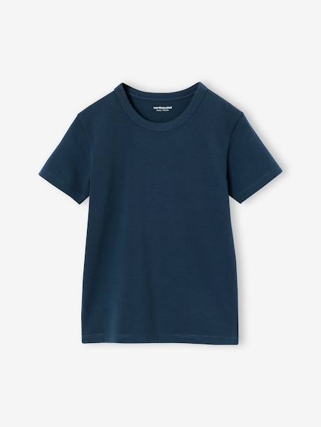 Pack of 3 short-sleeved T-shirts for boys night blue 