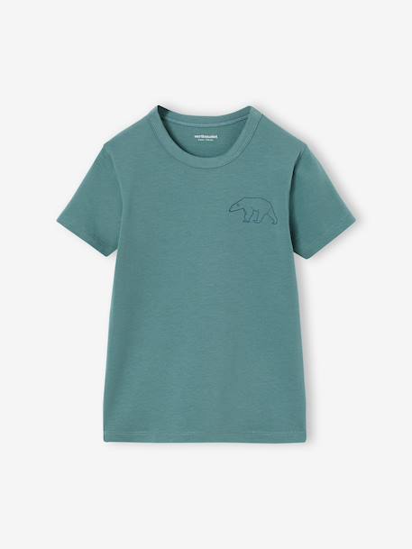 Pack of 3 short-sleeved T-shirts for boys night blue 