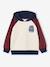 Hooded sweatshirt for boys bordeaux red 