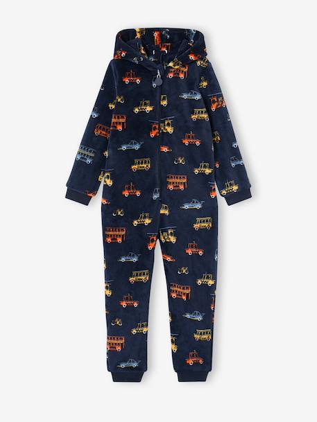 Pyjama all-in-one for boys navy blue 