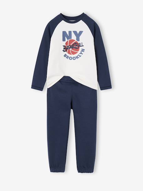 3-piece sports outfit for boys blue 